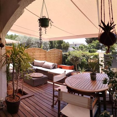 La Terrasse Ensoleillee De Sausset - Cote Bleue Apartment Exterior photo